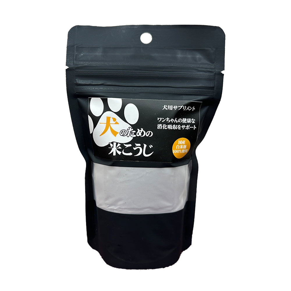 犬のための米こうじ