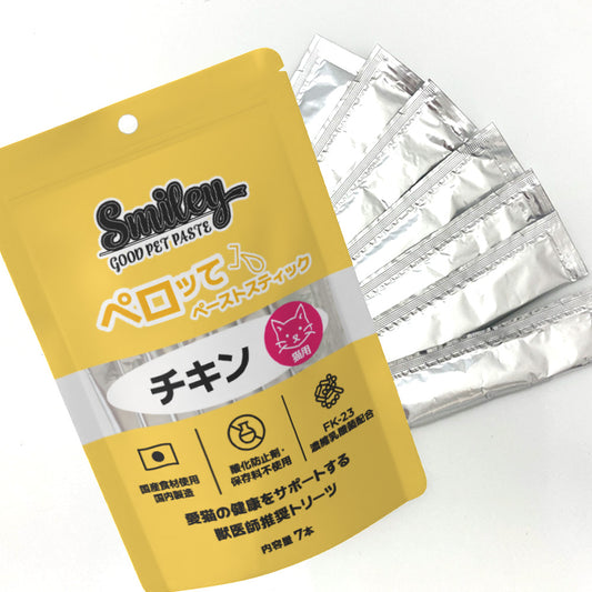 スマイリーキャットペーストスティック ペロッて チキン
