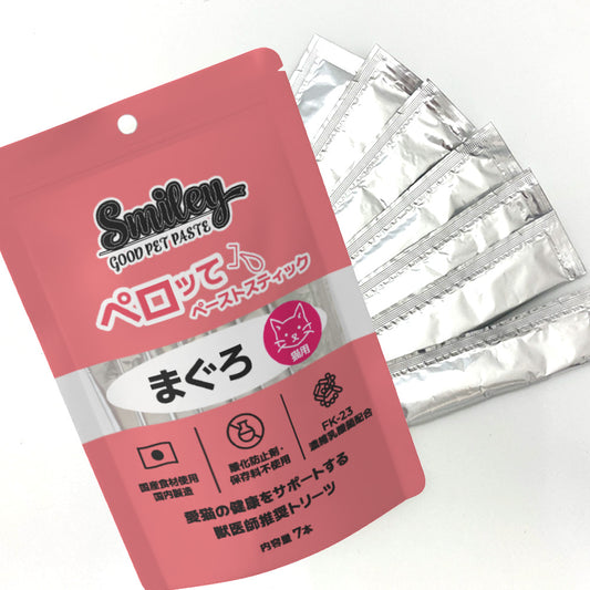 スマイリーキャットペーストスティック ペロッて まぐろ