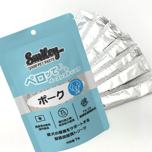 スマイリーペーストスティック ペロッて ポーク