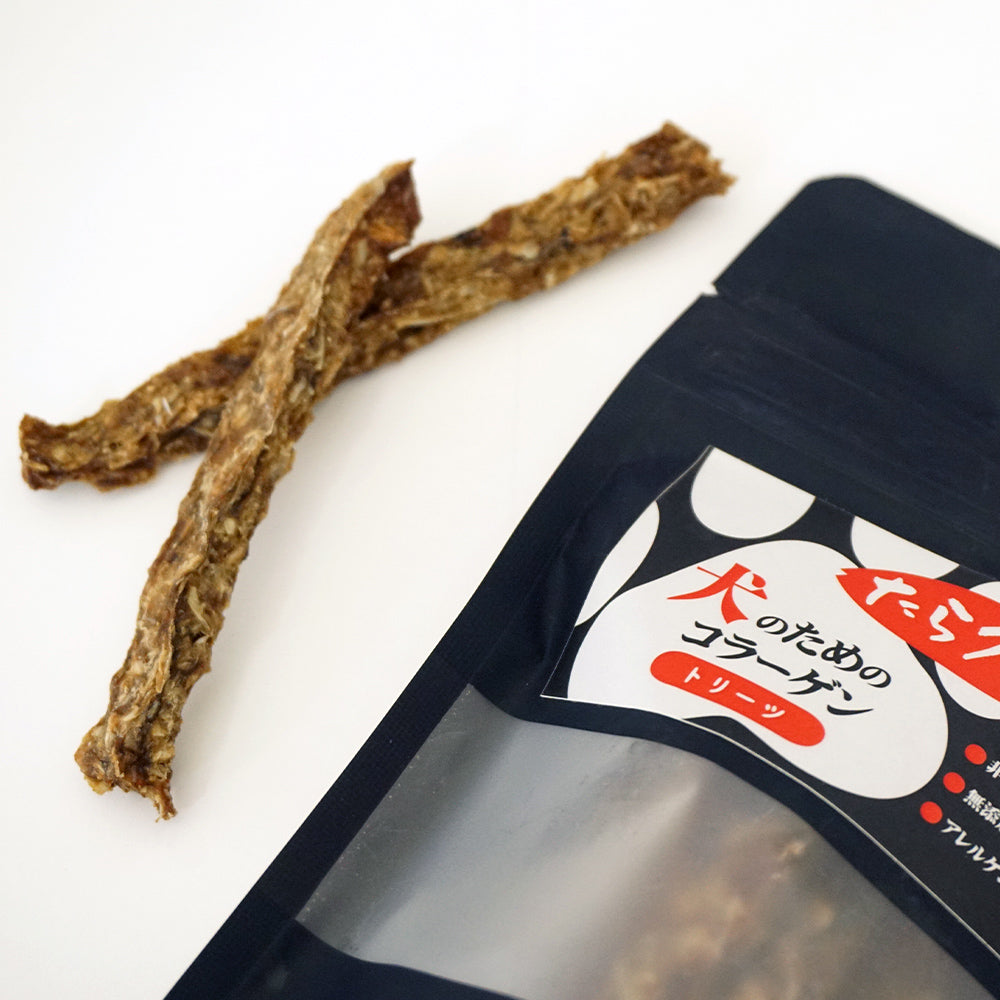 犬のためのコラーゲン たらクランチ