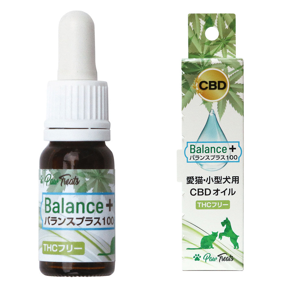 Paw-Treats バランスプラス100 愛猫・小型犬用CBDオイル 10ml